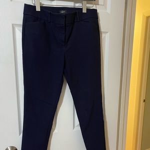 Navy Blue Ankle Pant
